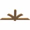 Ekena Millwork Redmond Smooth Timber Gable Bracket, Western Red Cedar, 48"W x 22"H x 1 1/2"D x 3 1/2"F, 11/12 Pitch GBW048X22X0204RED00SWR - alternate 5